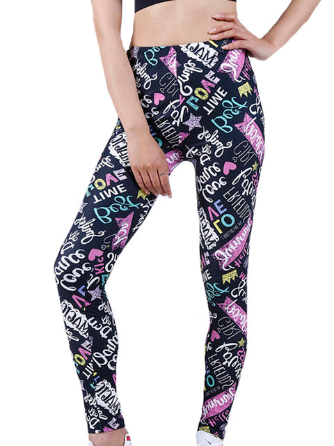 YSDNCHI Summer Flower Print Gym Leggings for Women